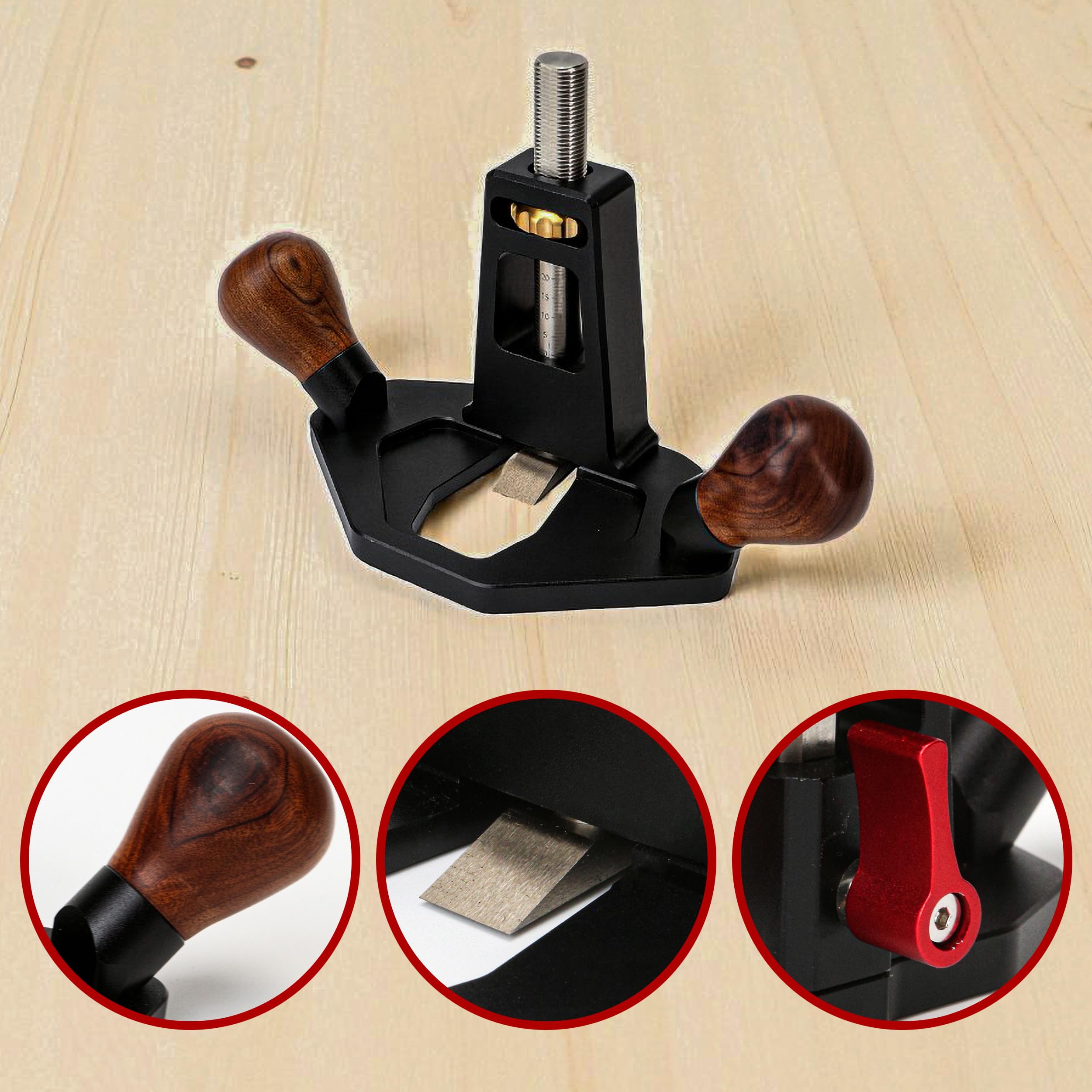 Mini Wood Planer - Smooth Wood Surfaces! -4