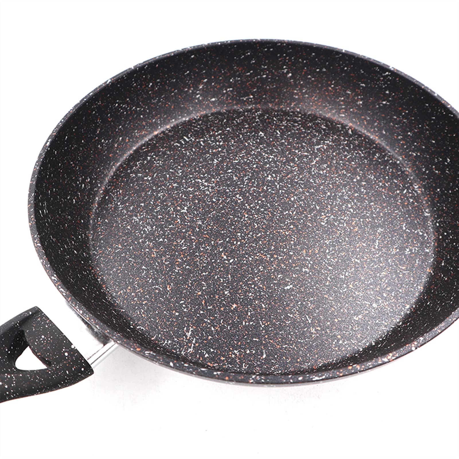 patelnia, Nieprzywierająca patelnia Granitowa Klasyczny design Domowa kuchnia Naczynia kuchenne Kuchenka gazowa(22cm)