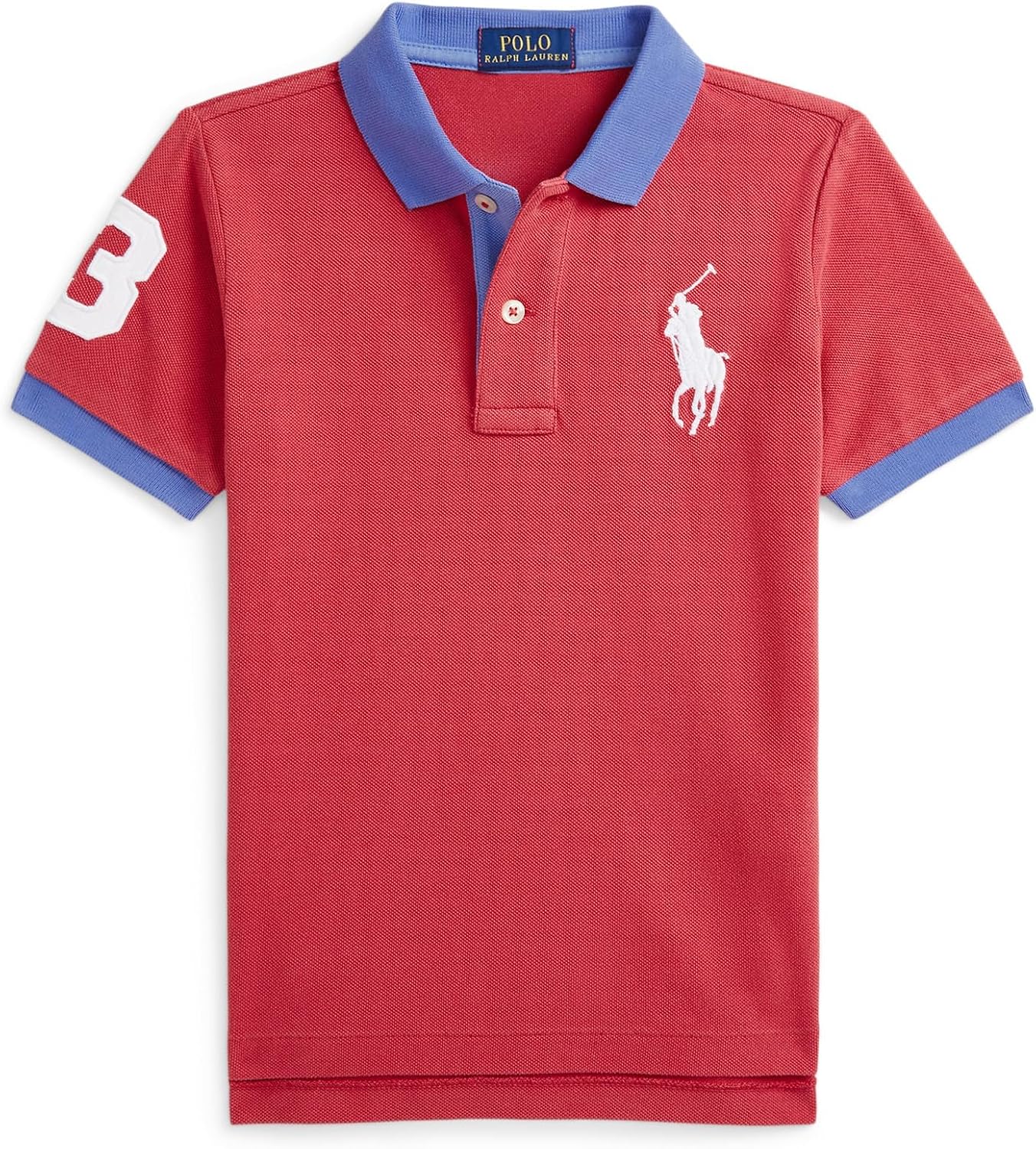 Polo Ralph Lauren Kids Big Pony Cotton Mesh Polo Shirt (Toddler/Little Kid)