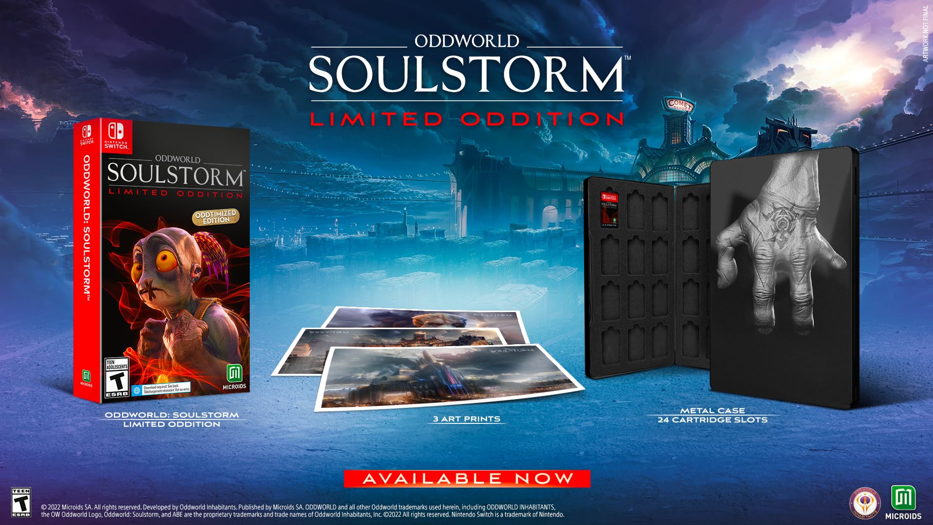 (未使用) Oddworld Soulstorm Special Edition Amazon.com: Oddworld: Soulstorm: Limited Oddition - Nintendo
