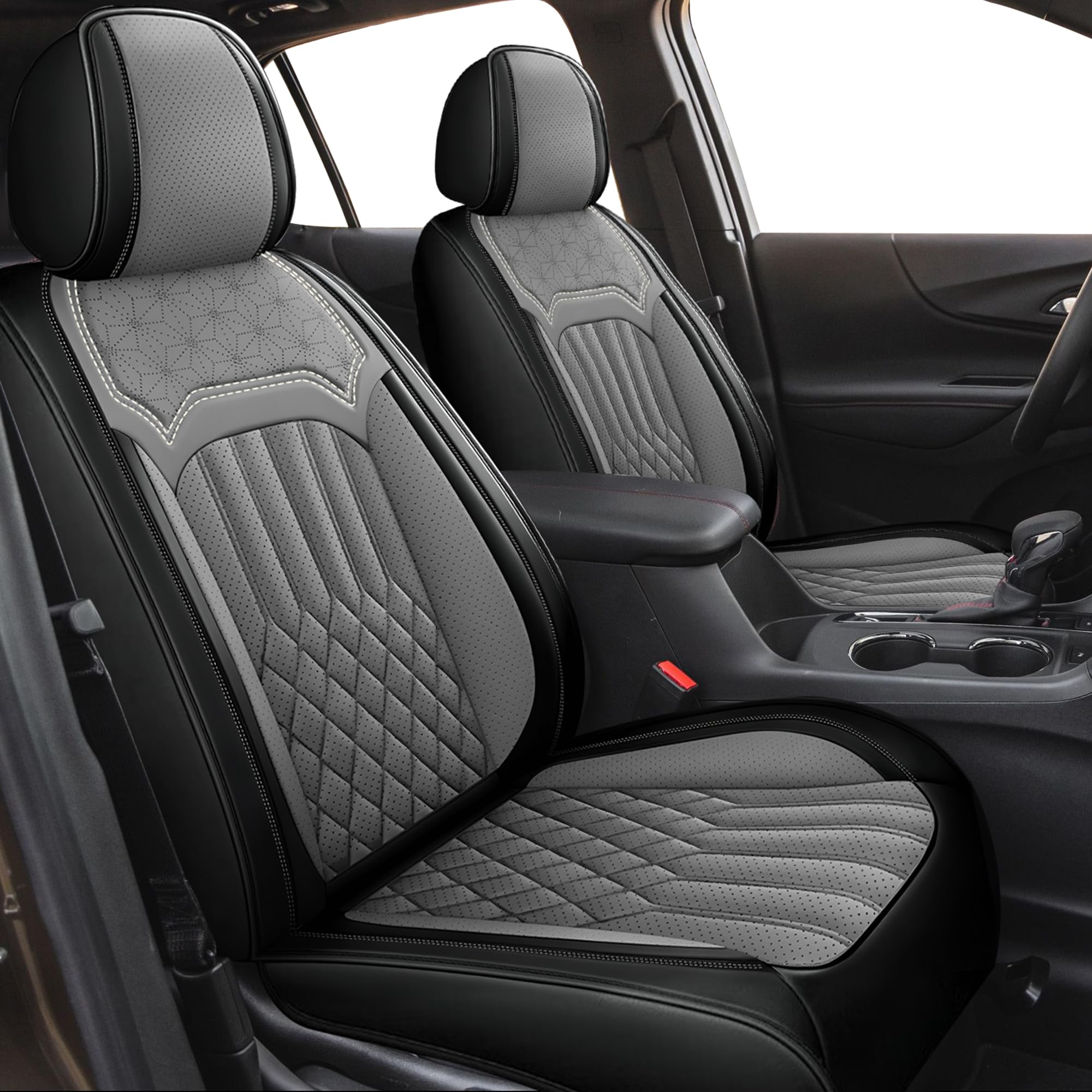 TTX LIGHTING Custom Leather Seat Covers for Chevy Equinox