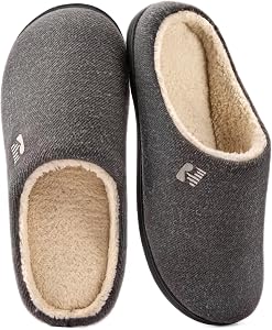 RockDove Zapatilla de Clog con Forro de Sherpa y Espuma Viscoelástica para Hombre