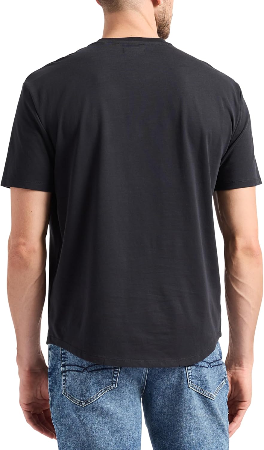 Buffalo David Bitton Mens Short Sleeve Cotton Henley T-Shirt Regular Fit - Image 4