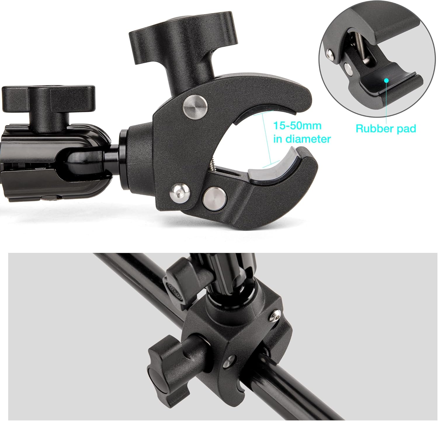 cyclists Bike Wheel Truing Tool with Gauge - Precision Wheel Alignment Tool Clamp on Front & Rear Forks– Professional Bicycle Rim Alignment Tools, Easy Mount