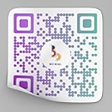 Custom QR Code Sticker - QR Code Labels for Business - Premium QR-Code Smart Labels for Digital Marketing & Product Branding