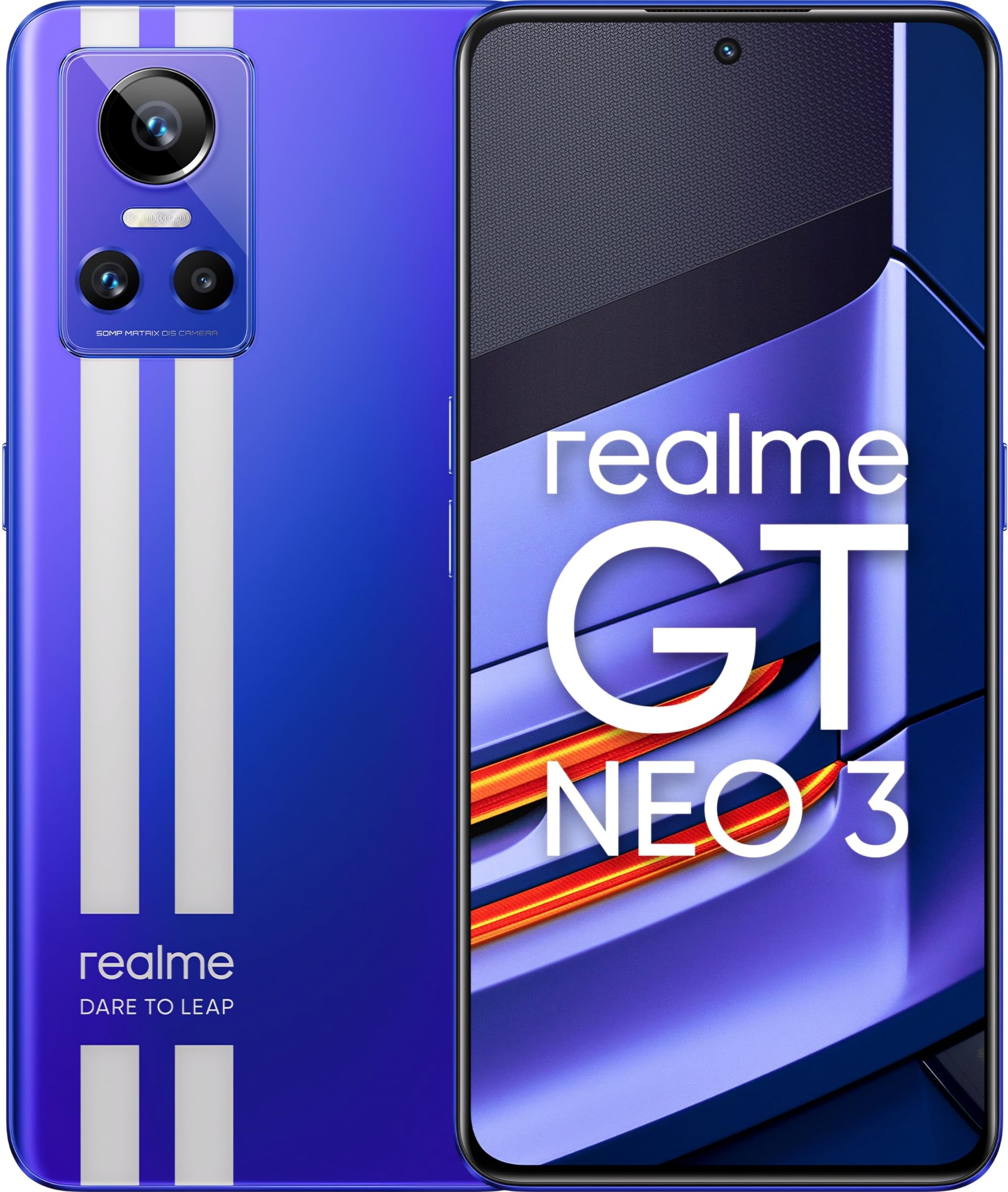 Realme GT Neo 3 (Nitro Blue, 8GB RAM, 128GB Storage