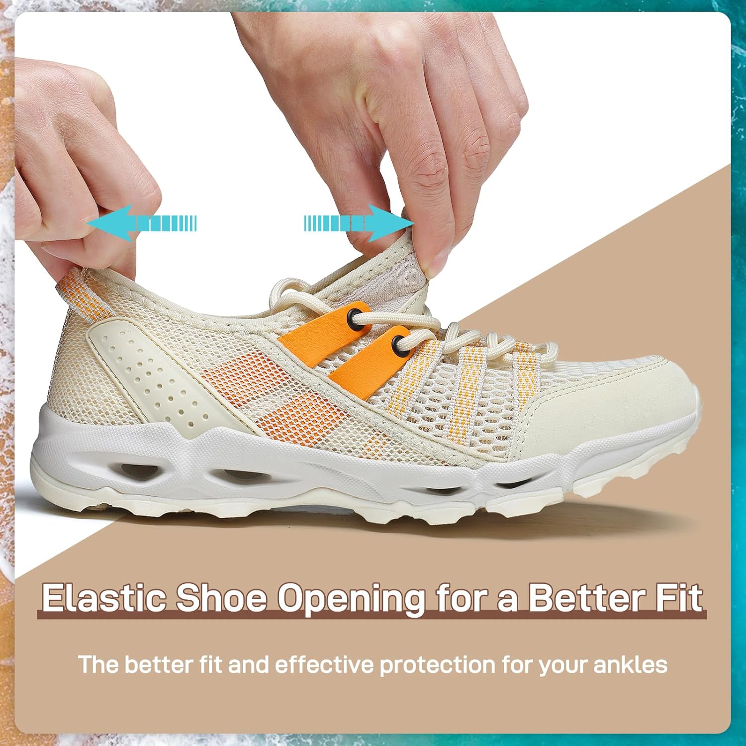 ziitop Womens Hiking Water Shoes for Women Quick Dry Outdoor Sport Sneakers Non Slip Lightweight Breathable Summer Trekking and Walking Climbing Shoe