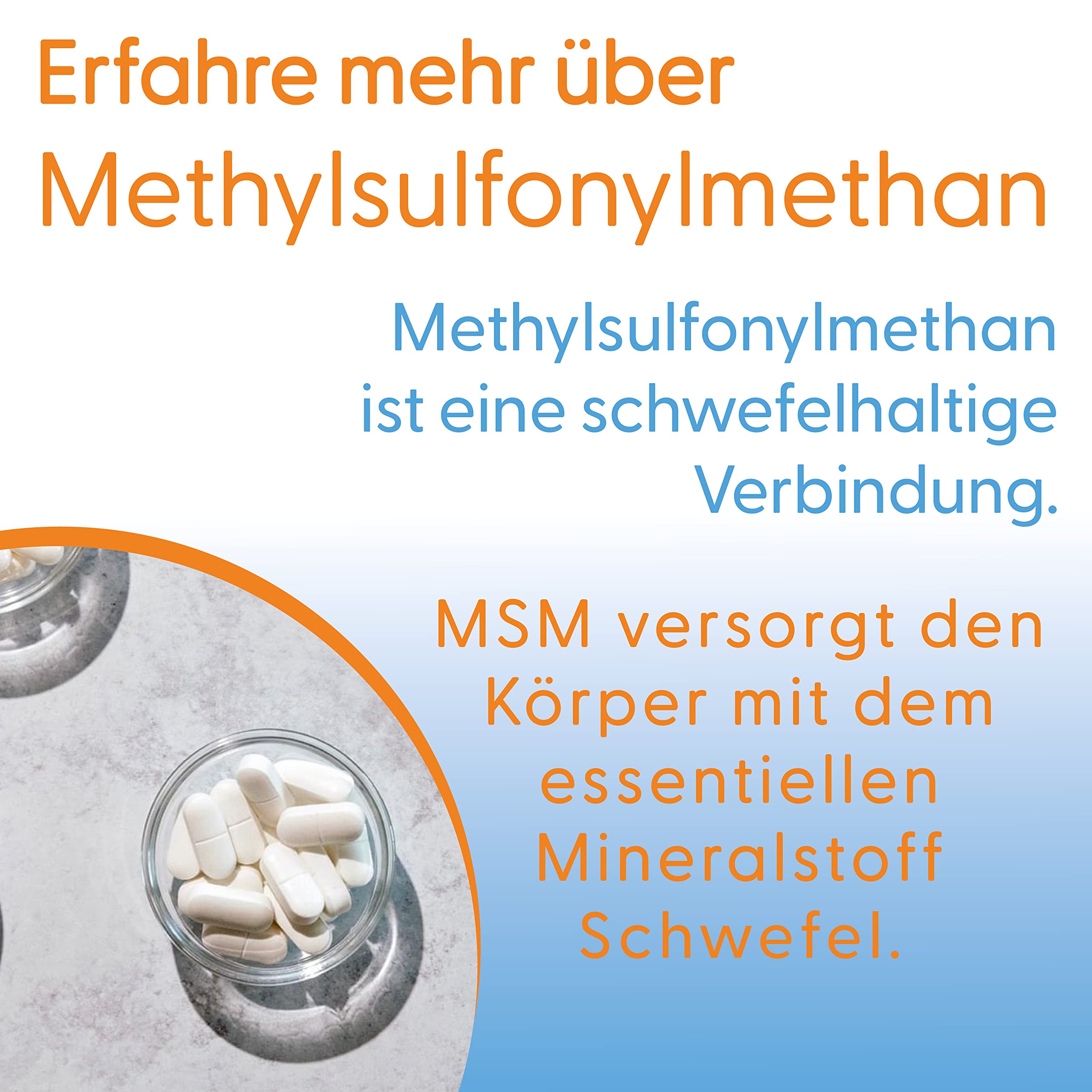 Doctor's Best, MSM mit OptiMSM, 120 Tabletten, 3000mg MSM je Dosis, Glutenfrei, GMO frei, Geschmacksneutral