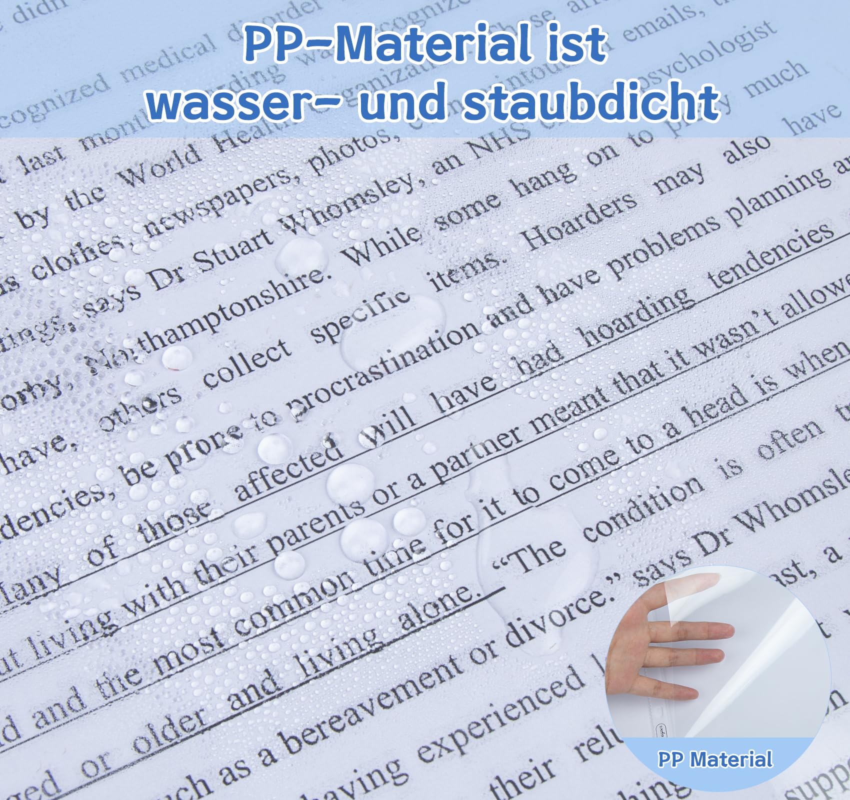 Lot De 50 Pochettes Perforées A4 160 Microns - Transparentes, Demi-ouverture Latérale - 11 Trous Pour Classeurs - Protection Documents
