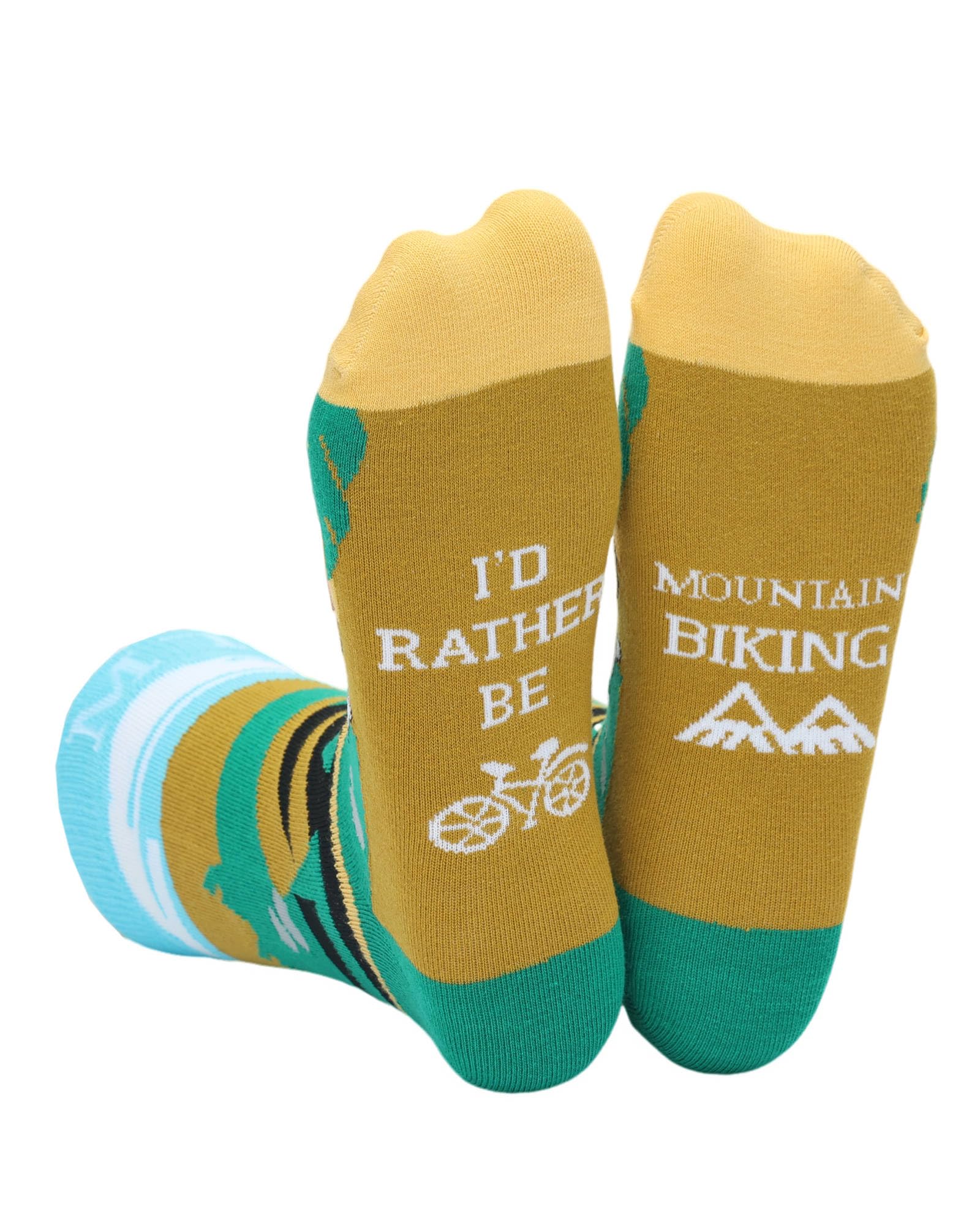 IRISGOD I'd Rather Be Funny Dress Socks for Men and Women Humor Joke Gifts