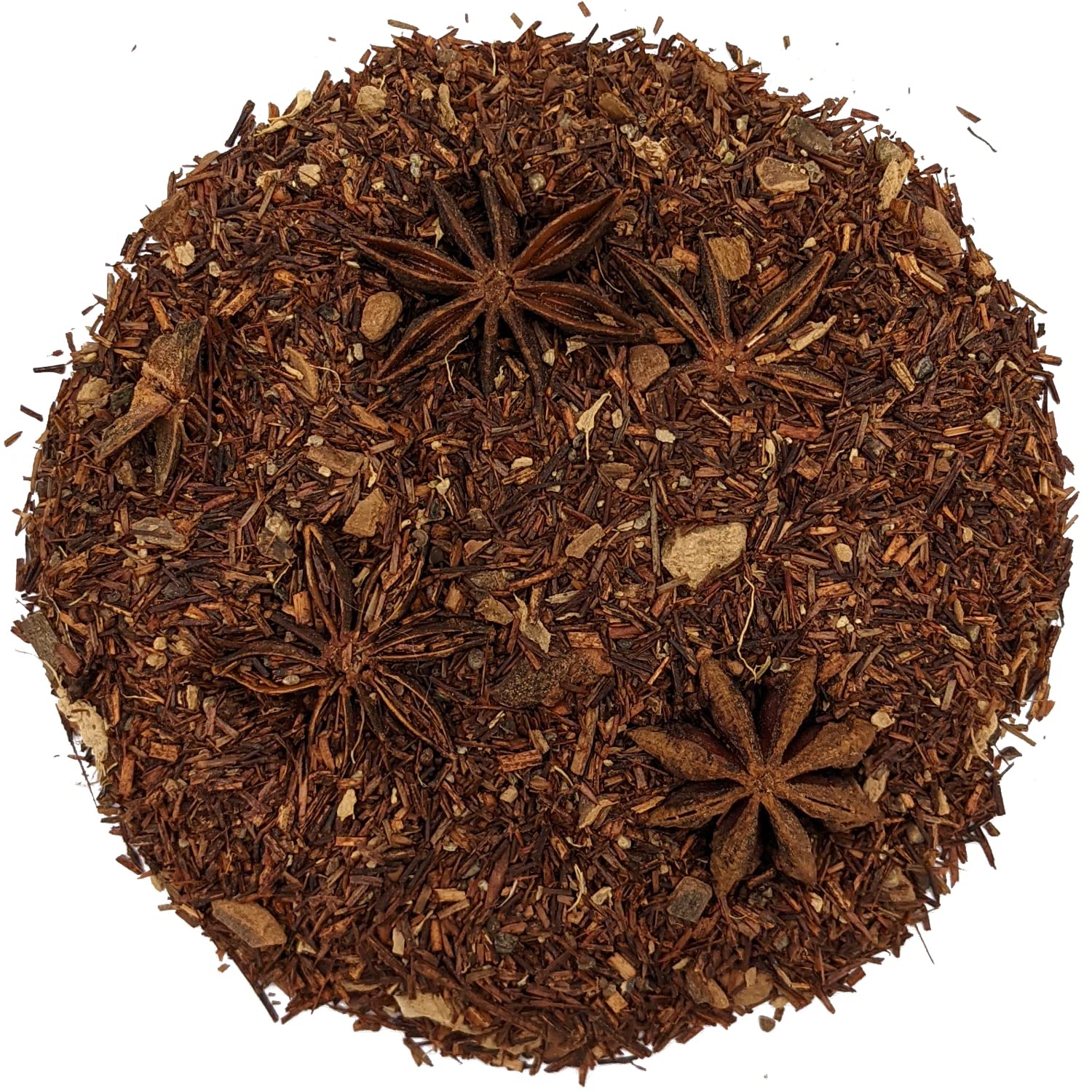 Simpli-Special Cinnamon Rooibos Chai | South African Spiced Redbush Tea from Cederberg | Star Anise Cinnamon and Ginger | Caffeine-Free Loose Leaf Tea | Hot or Iced Tea | 100g in Resealable Pouch