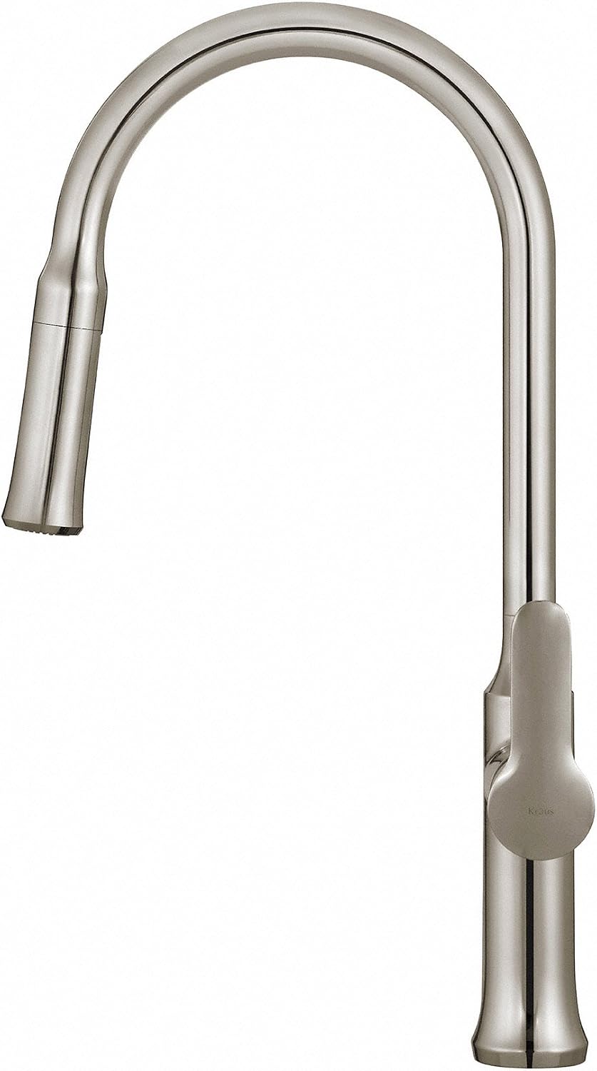 Kraus KPF-1630SS Nola Single Lever Pull-down Kitchen Faucet Stainless Steel Finish