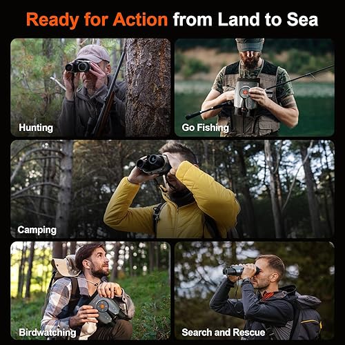 Miniatura 9 de Binoculares de visión nocturna True 4K – Gafas de visión nocturna Night Thunder X1 para adultos con un alcance de 3940 pies, foto y video a todo