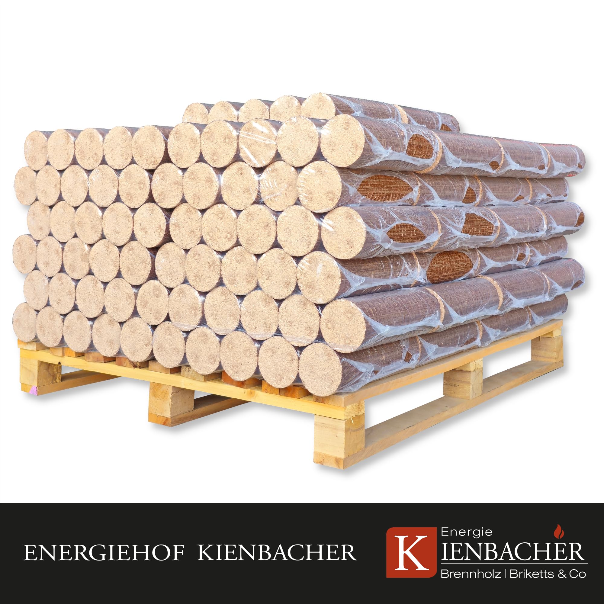 500kg Holzbriketts Nestro Briketts Hartholz Kamin Ofen Brikett Brennholz Palette Heizbriketts heizen Öko Brennstoff 50x10kg Bags