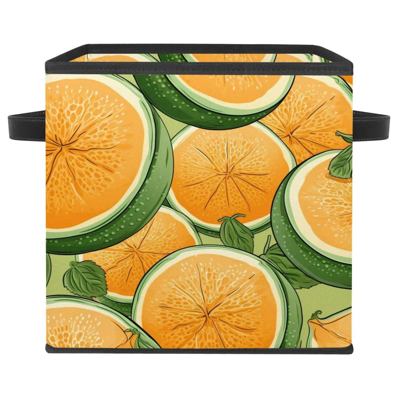 Panier de rangement cantaloup pour organiser le dressing familial
