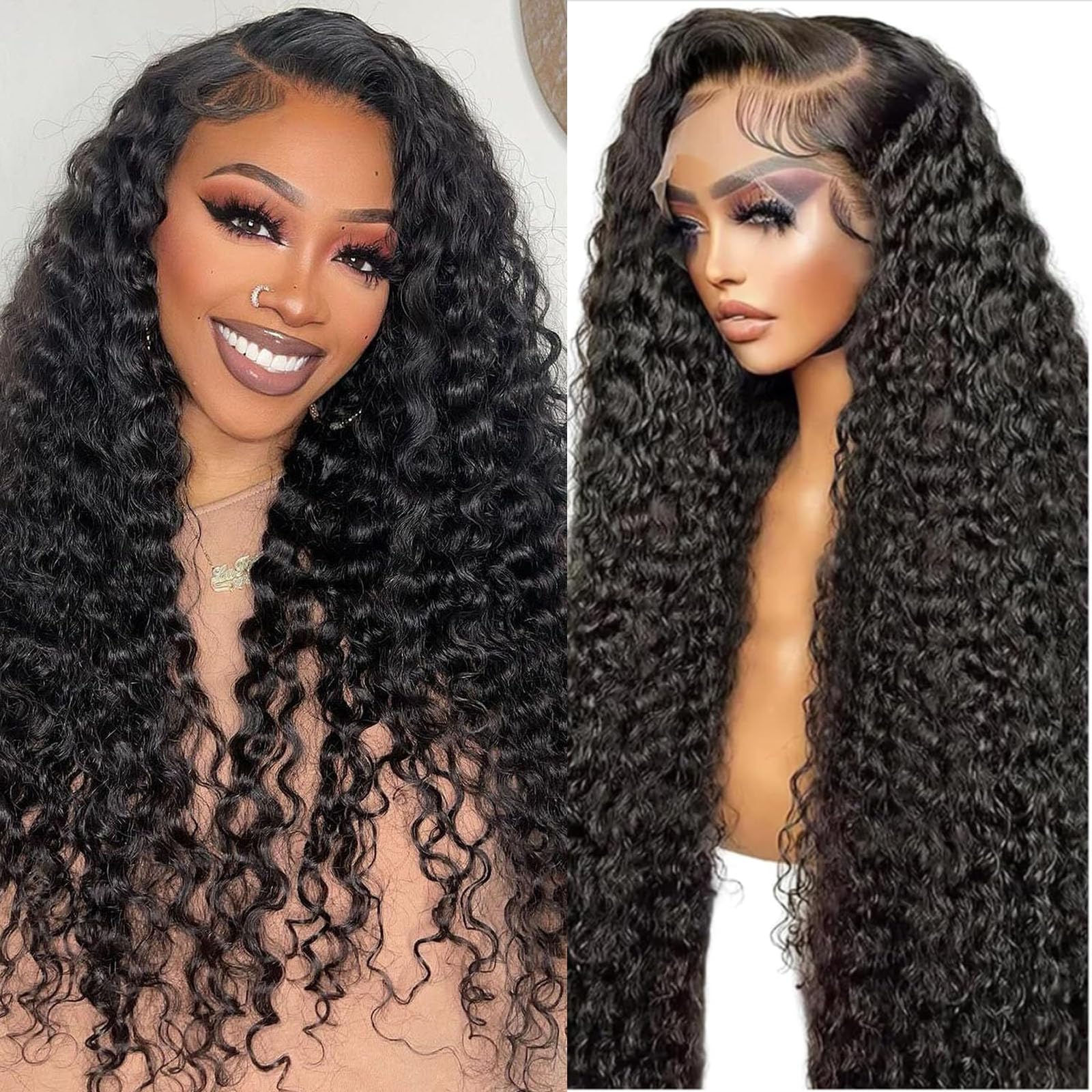 Amazing Amazon Deep Wave Wig Design Illustration Amazing Amazon Deep Wave Wig Design Illustration