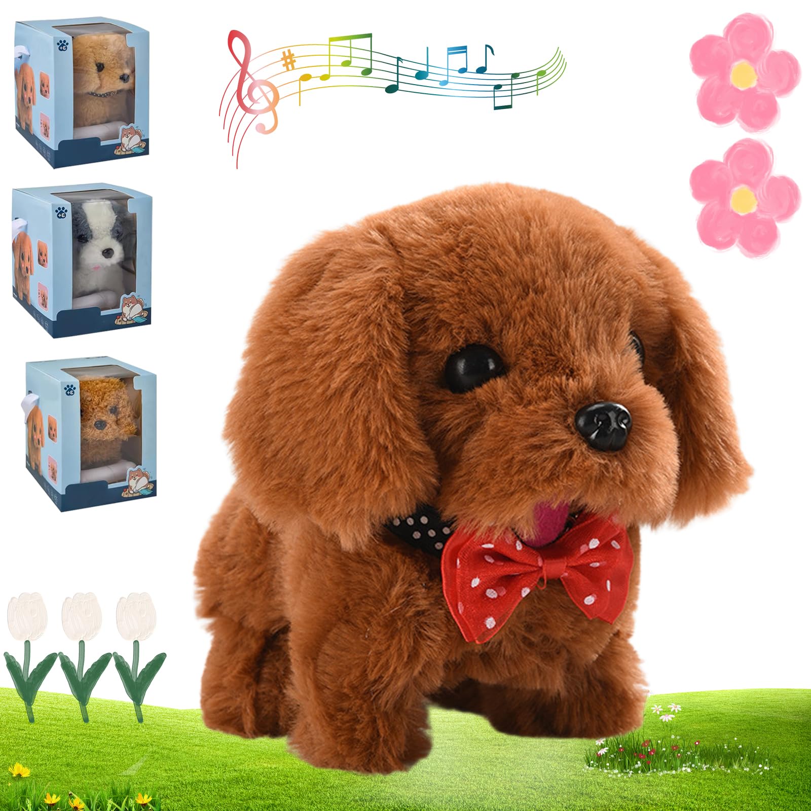 Amazon.co.jp: Nicoo - My Real Robot Puppy, 2025 New Robotic Puppy