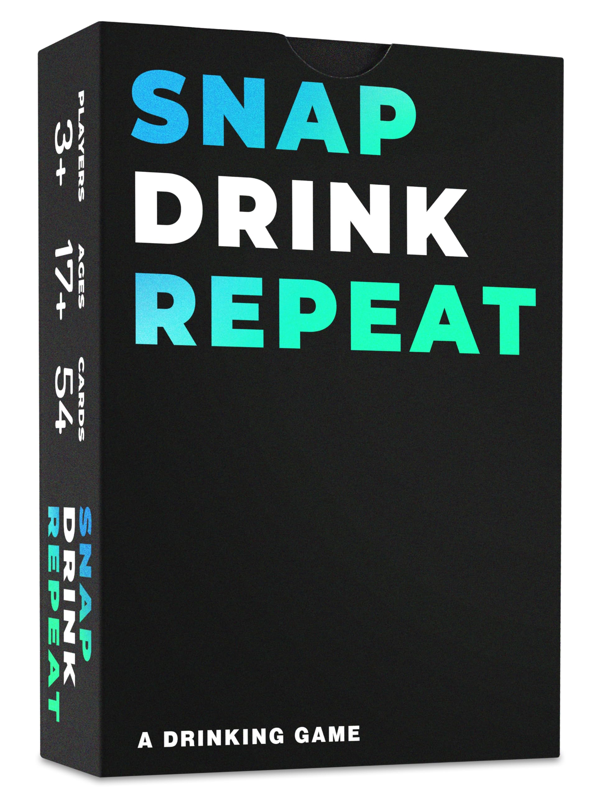 SNAP Drink Repeat The Ultimate Drinking Game for Adults, Fun Drinking Games to get You Drunk & Make You Laugh, One Drink for Bachelorette Games & Adult Card Games, Bachelor Parties, College Students