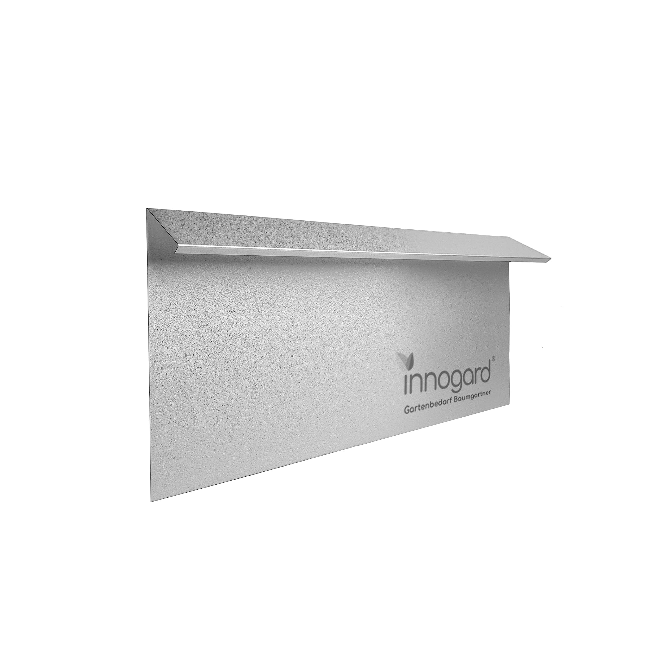 innogard 6028-001 – Schneckenzaun Typ 2 – Metall feuerverzinkt – Seitenteil 25 x 0,05 cm, 1 Stück – Länge 0,5 m