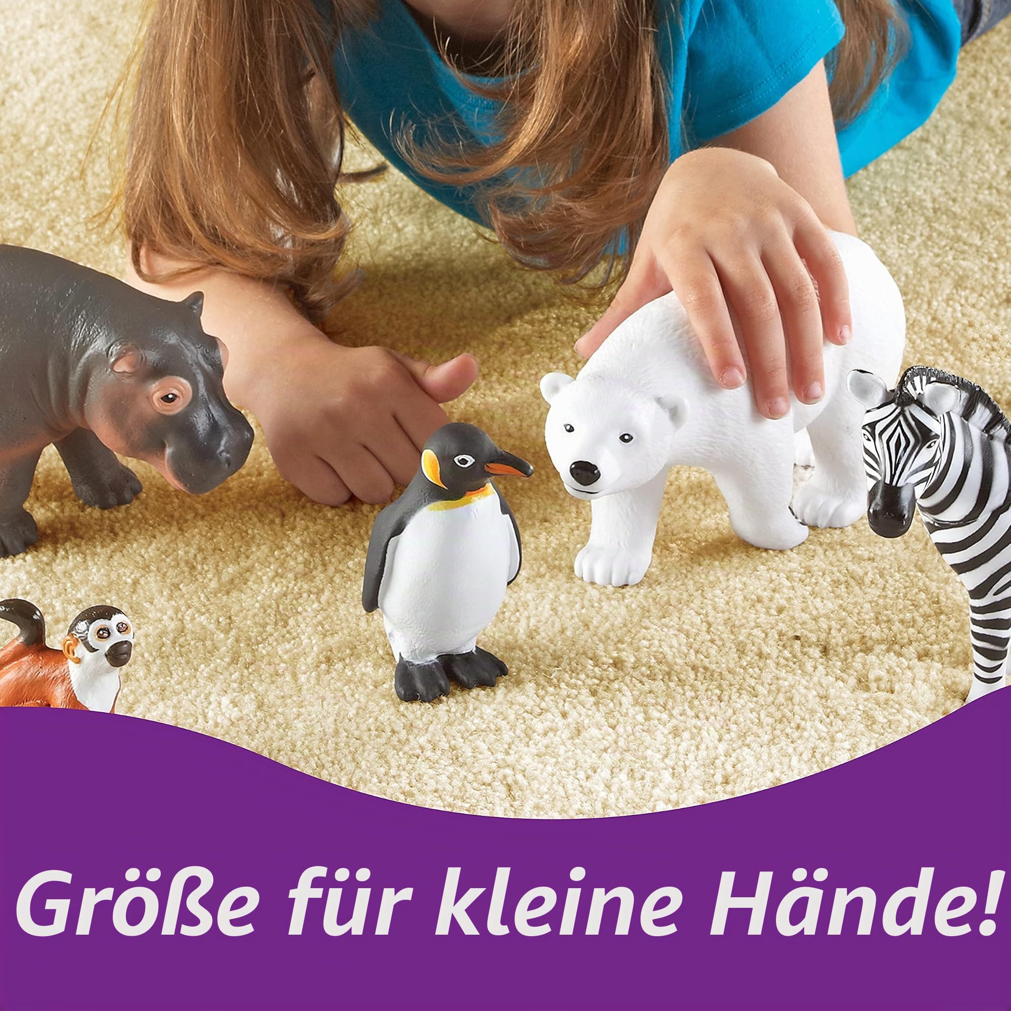Learning Resources große Zootiere Rollenspiel & Lernspiel Geschenk ab 3