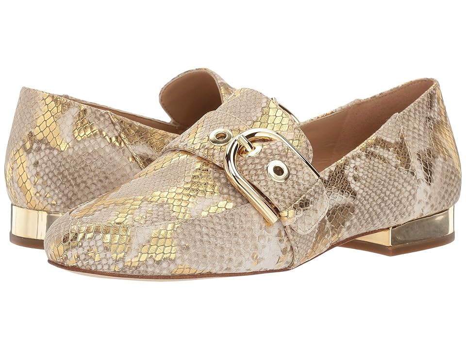 

MICHAEL Michael Kors Cooper Slipper (Natural/Gold) Women's Shoes
