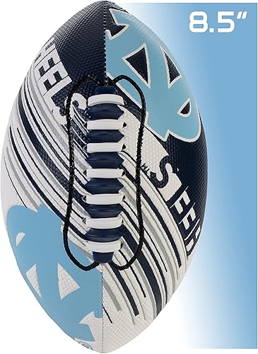 Miniatura 147 de Franklin Sports NCAA - Mini balón de fútbol juvenil - 8.5 pulgadas SPACELACE textura de fácil agarre, perfecto para niños