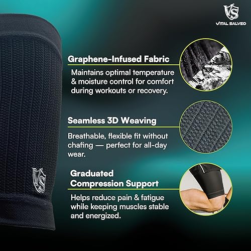 Miniatura 4 de Vital Salveo - Manga de compresión para muslos (1 unidad)