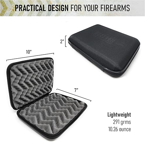 Miniatura 6 de Houston Gun Holsters Estuche para pistola Thermofoil Deluxe para pistolas - Transporte absorbente de golpes - Resistente al agua - Ocultar bloqueo