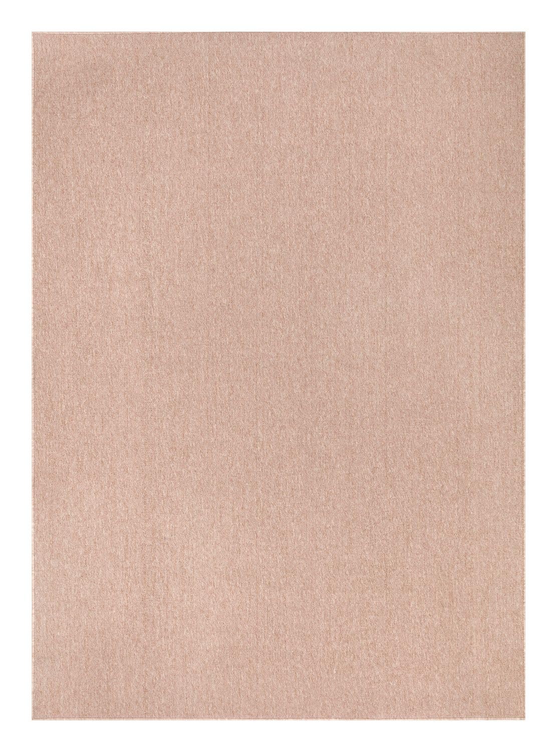 TT Home Tapis Pile Courte Chambre Adulte Salon Bohème Unis Scandi, Couleur:Beige, Dimension:280x380 cm