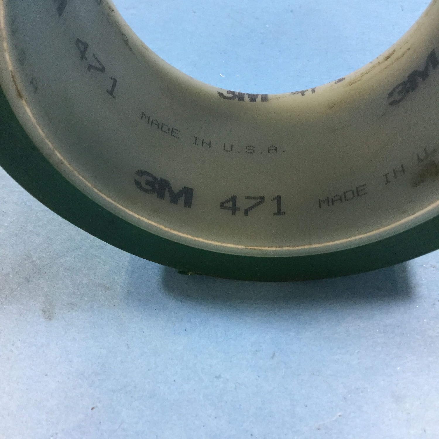 3M 471 Vinyl Masking Tape, 170 Degree F Performance Temperature, 14 lbs/in Tensile Strength, 36 yds Length x 4" Width, White