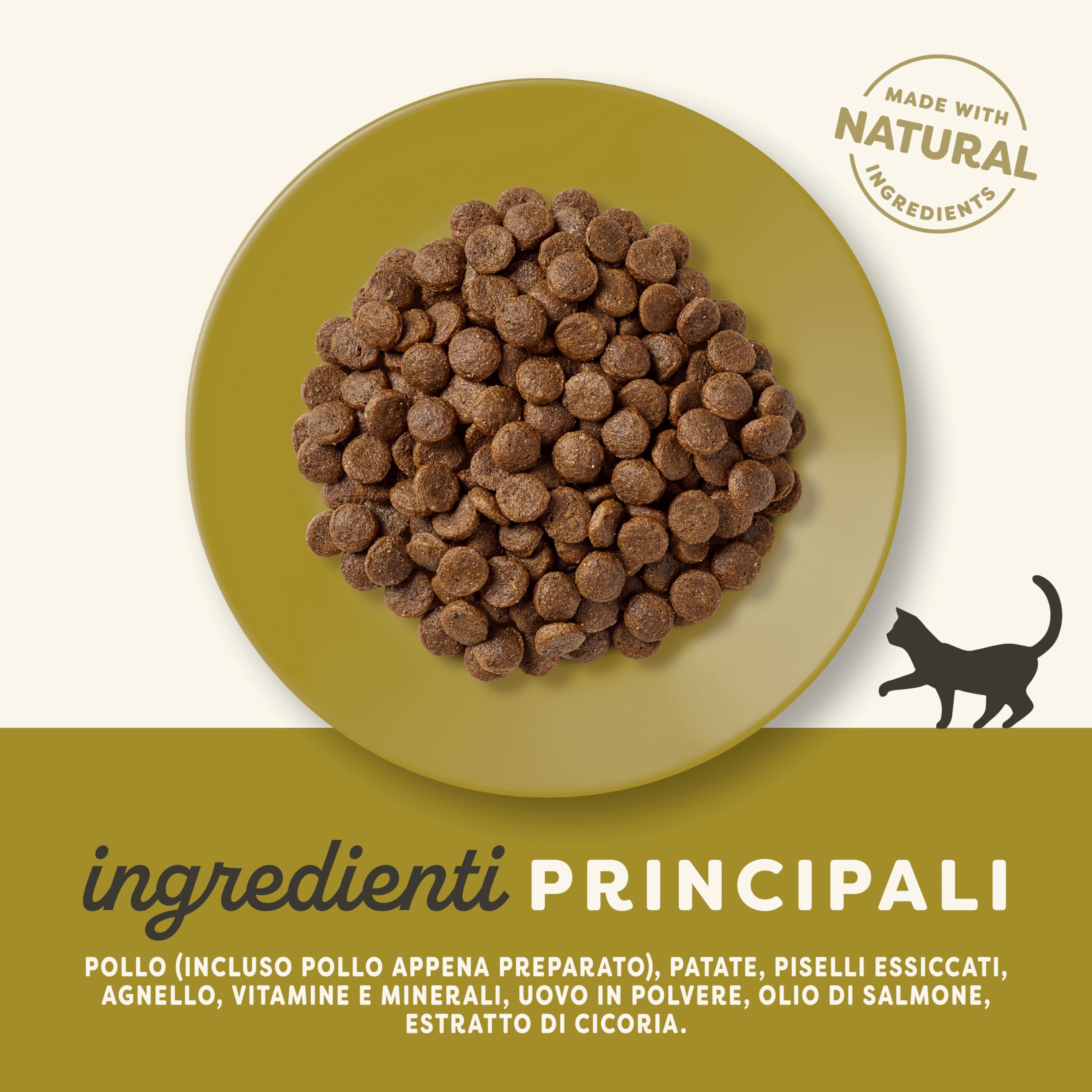 Applaws Alimento secco completo per gatti, pollo senza cereali con agnello extra, per gatti adulti - sacco richiudibile da 7.5 kg