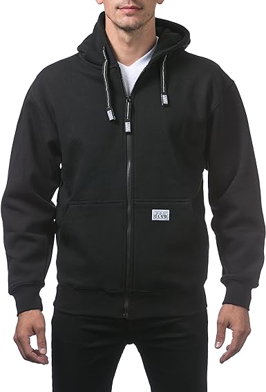 Pro Club Men's Heavyweight Full Zip Fleece Hoodie buy online in pakistan