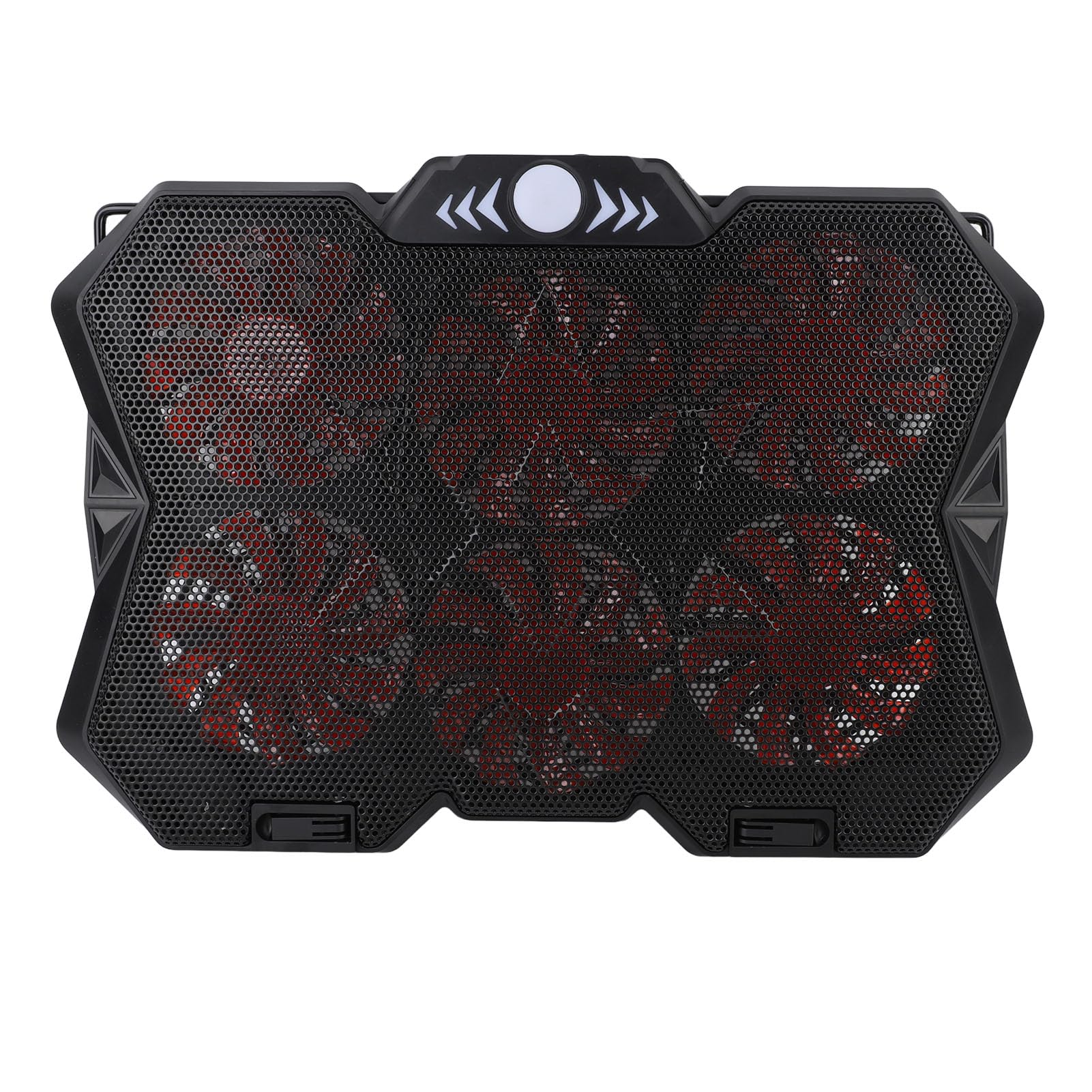 Tappetino di Raffreddamento per Laptop da Gioco 6 Altezze Regolabili e Ventole Silenziose per un Utilizzo Confortevole Compatibile con Laptop Sotto i 19 Pollici
