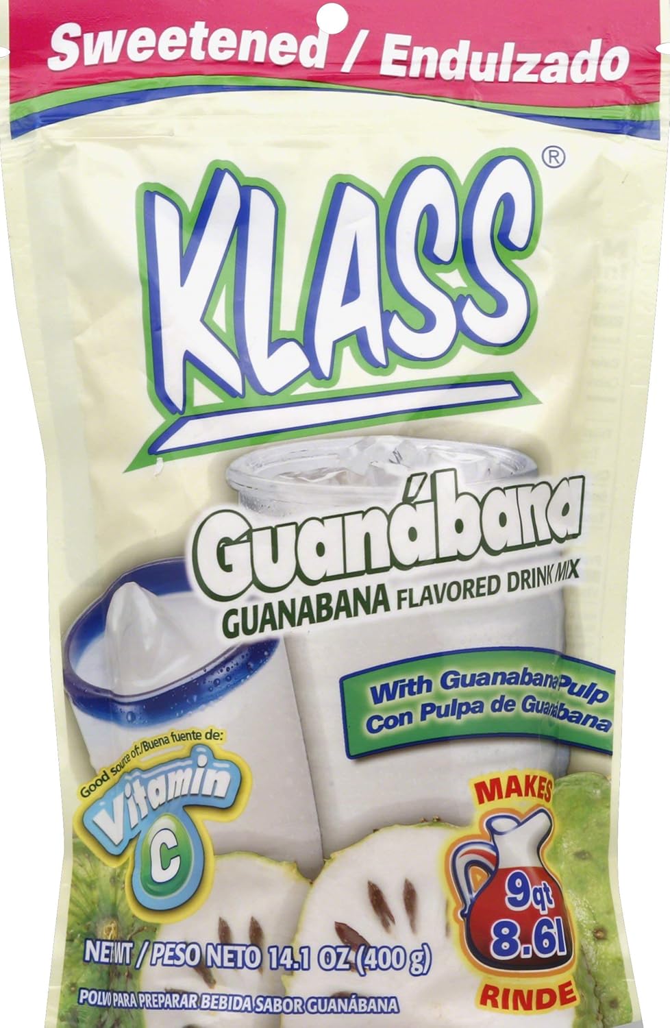 Klass Guanabana Mix, 18.6-Ounce Packages (Pack of 6)