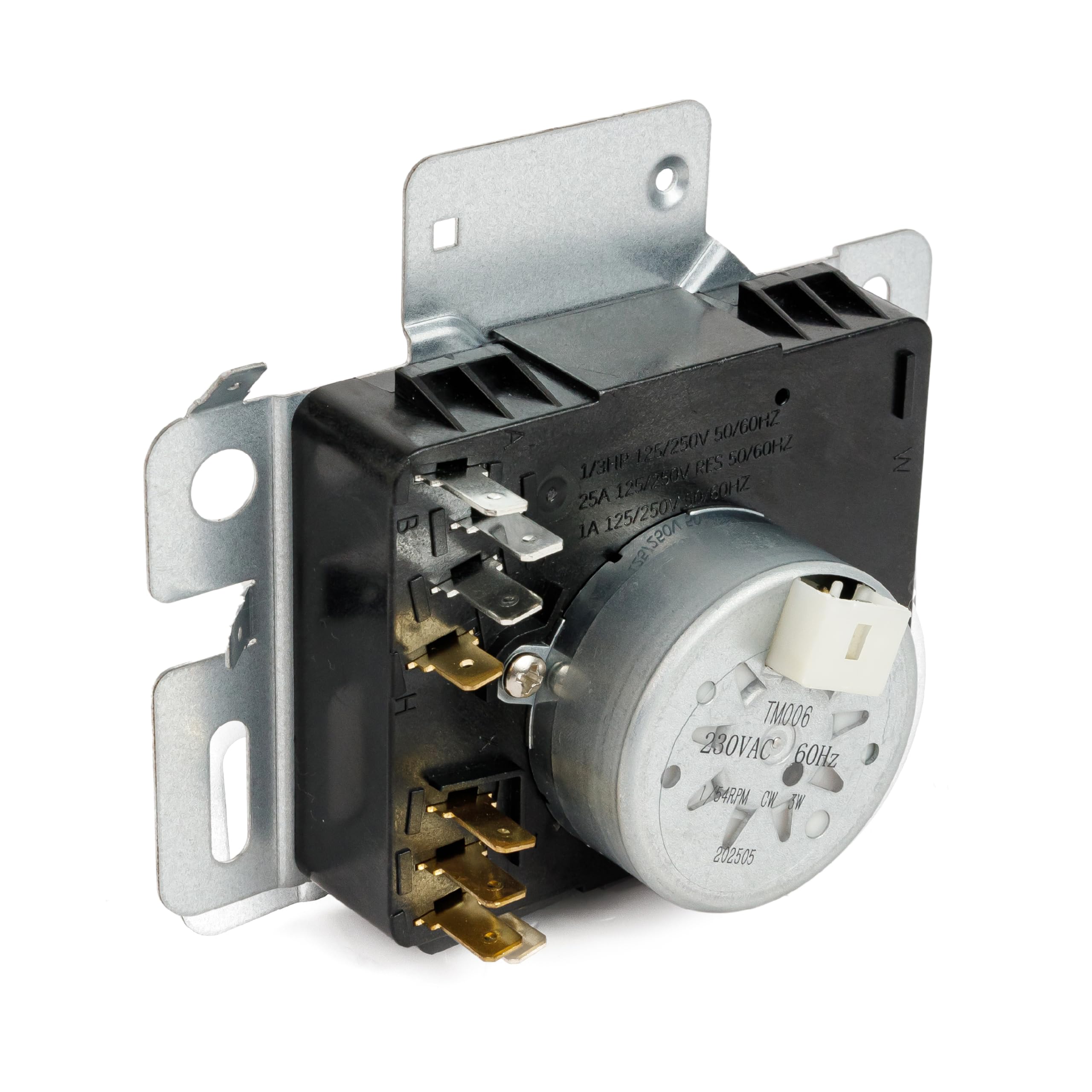 Minuterie de rechange W10857612 robuste pour sèche-linge Whirlpool et Maytag