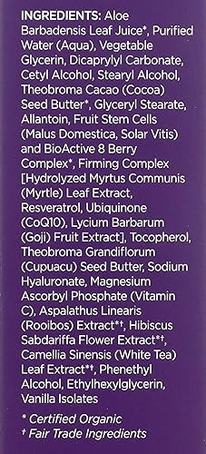 Vista 4 de Andalou Naturals Relleno dérmico de arrugas profundas, aloe vera, 0.6 onzas líquidas