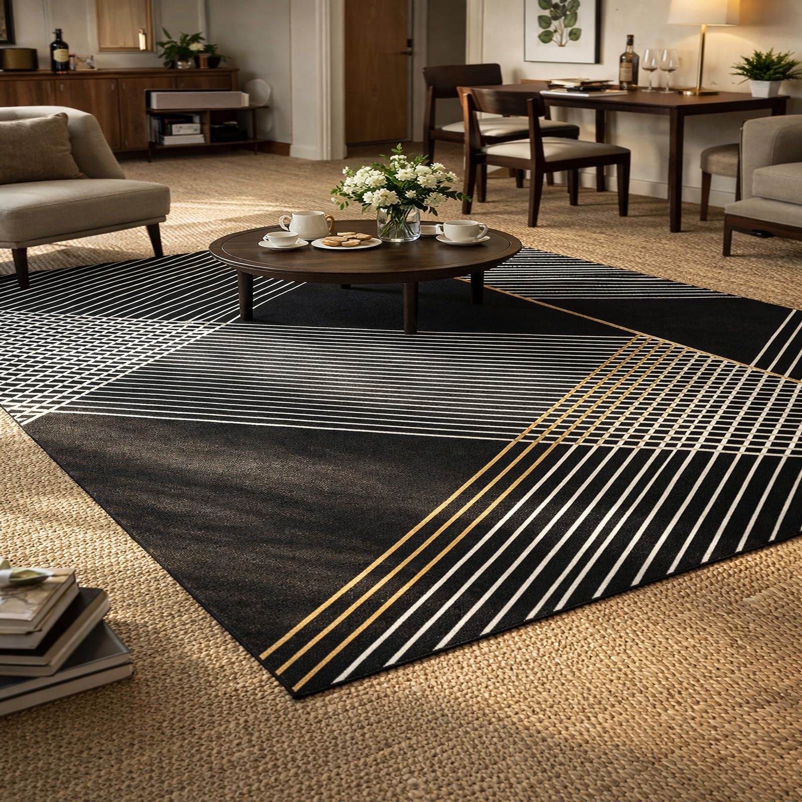 Alfombras para sala de estar modernas de 70x140 cm ideales para renovar el suelo del pasillo