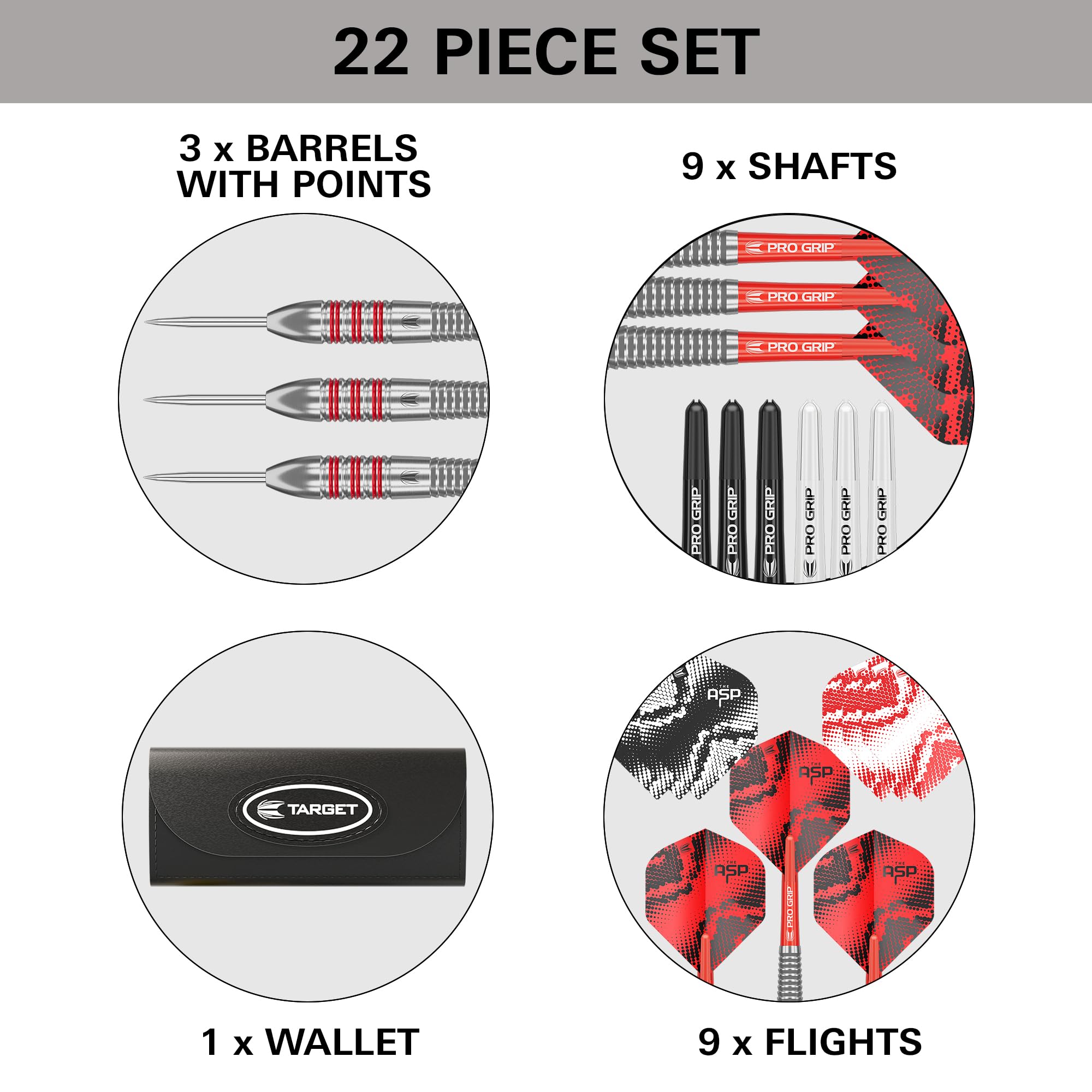 Amazon.com : Target Darts Nathan Aspinall Brass Steel Tip Dart Set