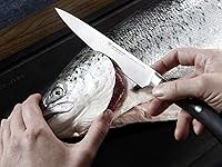 Vista 5 de Wüsthof Classic IKON - Cuchillo utilitario de 4.5", color negro