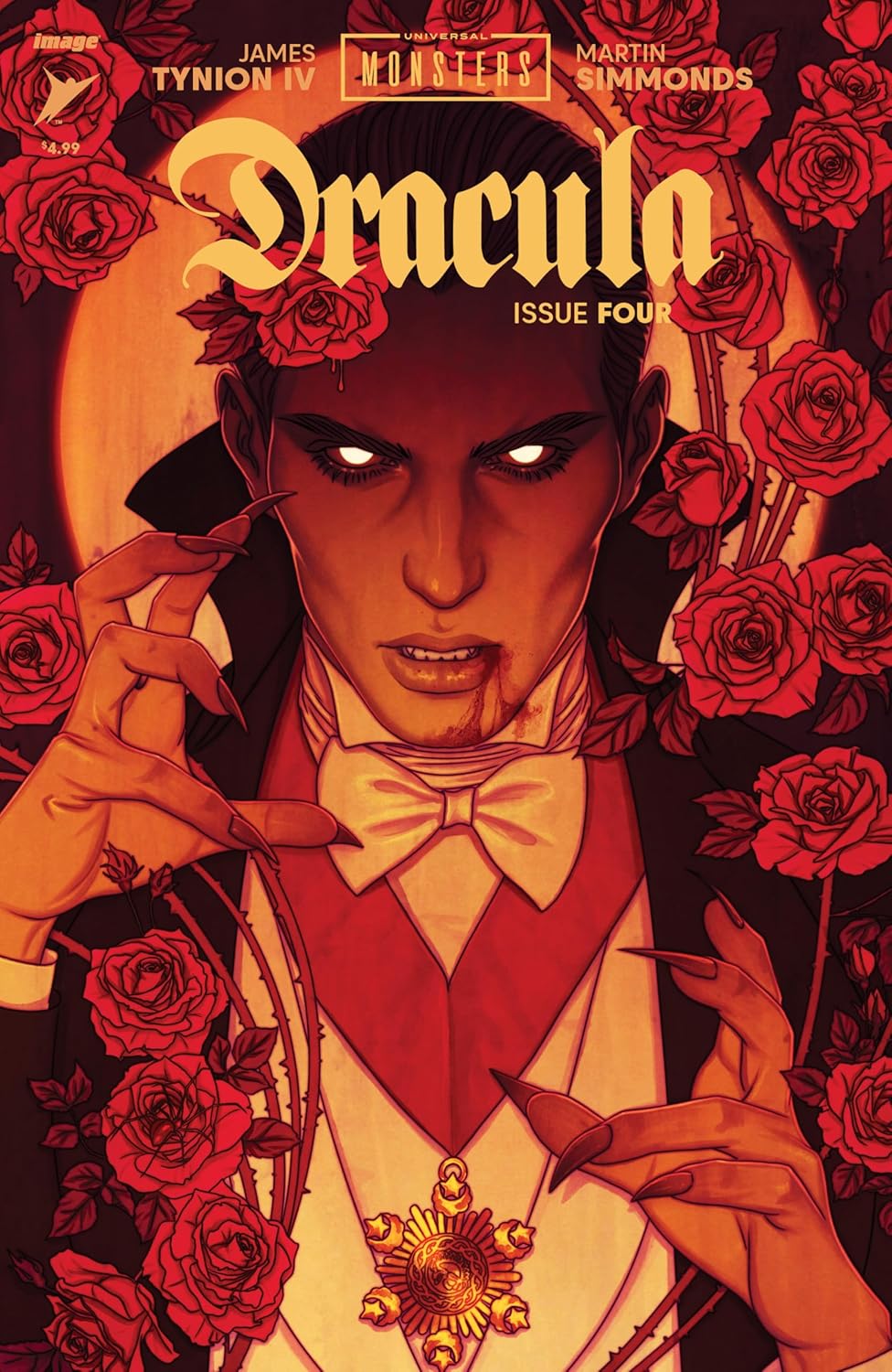 UNIVERSAL MONSTERS DRACULA 4 (OF 4) CVR B JENNY FRISON VAR James