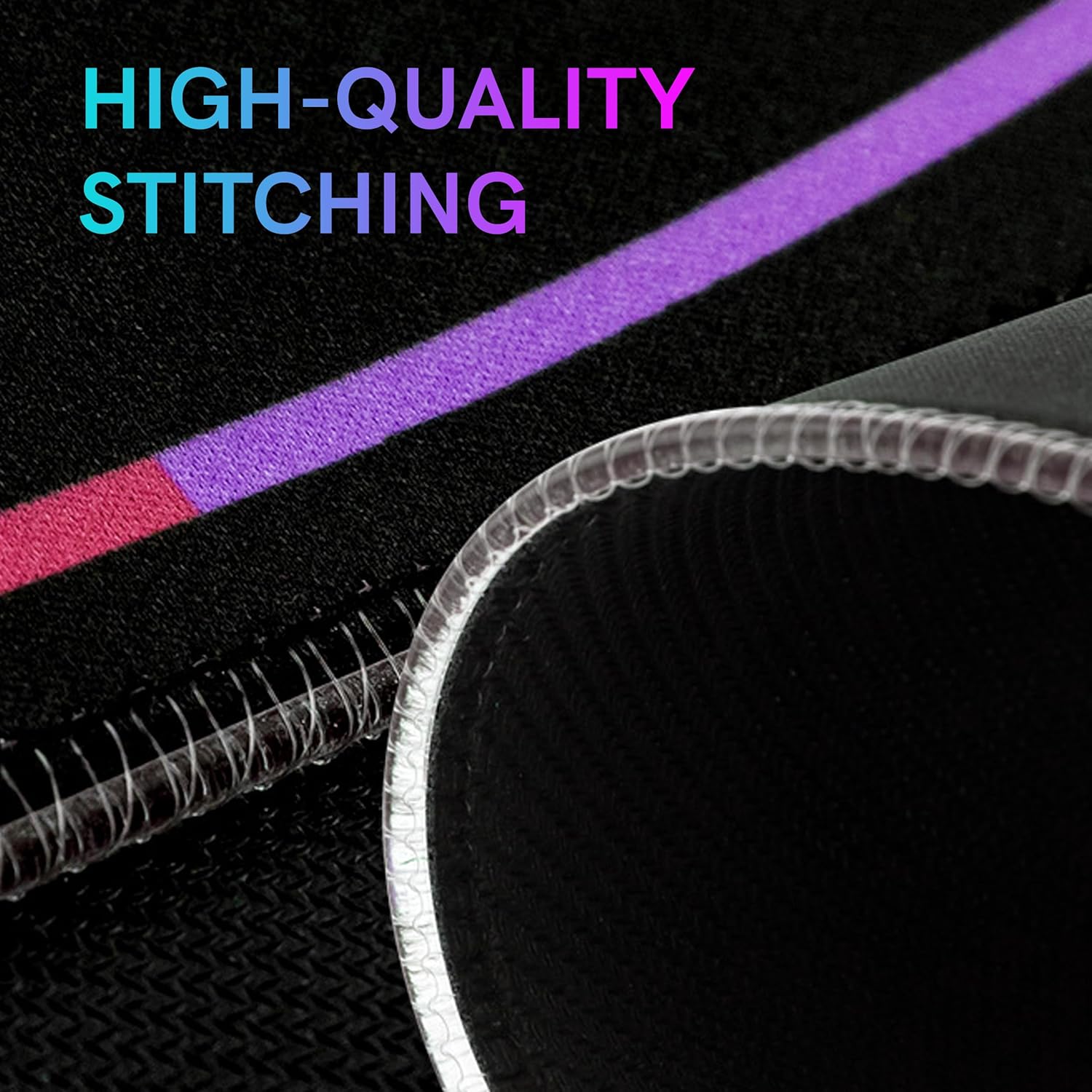 RGB Gaming Mouse Pad Extended, Large Led Mousepads Non-Slip Rubber Base with 19 Lighting Modes, Computer Keyboard Mat Soft Desk pad Waterproof 32 x 12 inches, Skyline GTR r34 Design