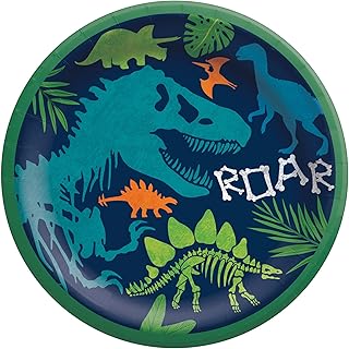 Dino-Mite Birthday Plates - 8 1/2