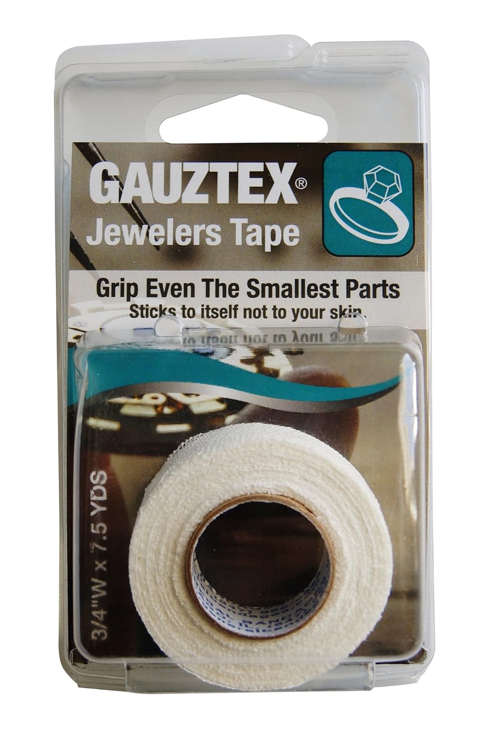 GuardTex White Jeweler's SelfAdhering Finger Tape for