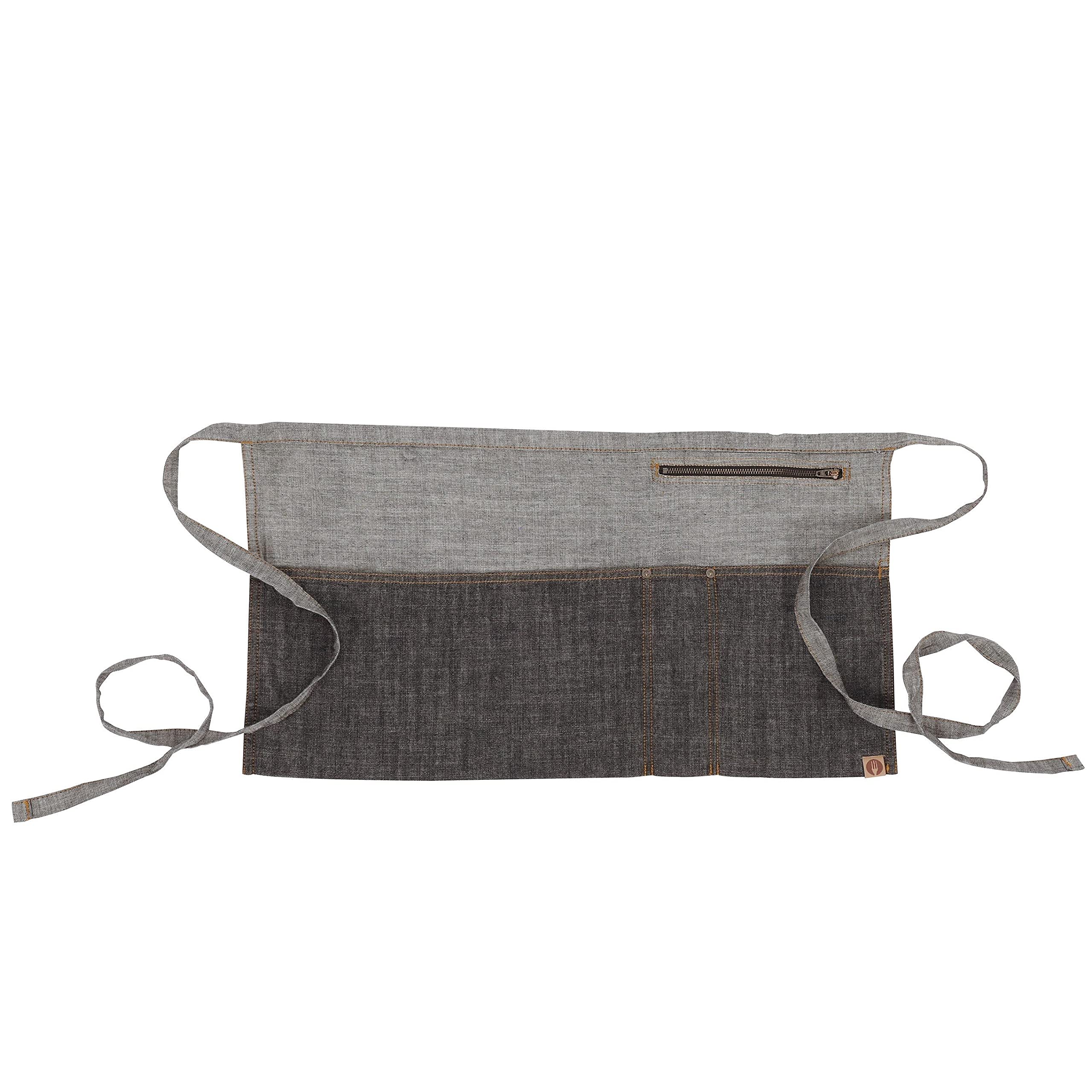 Chef Works Delantal unisex de cintura Manhattan