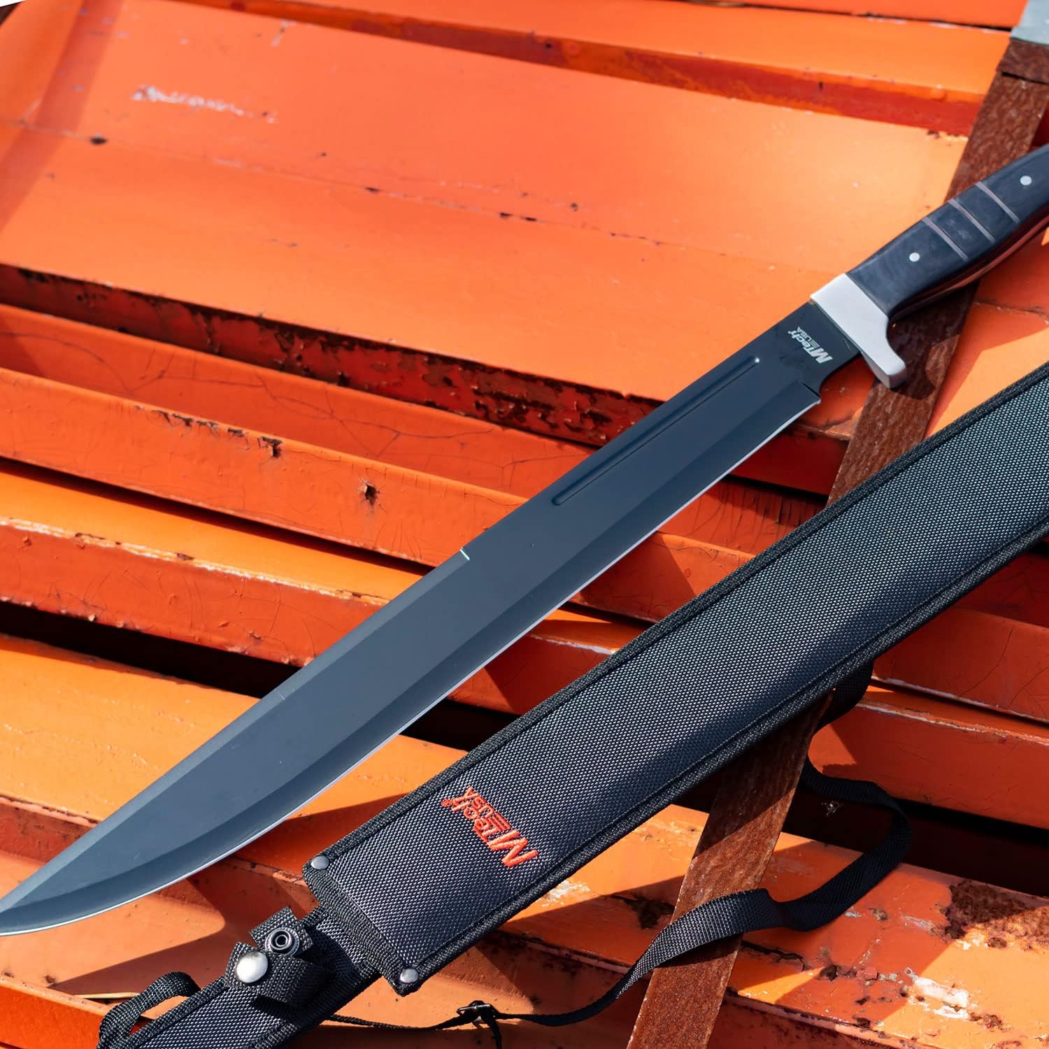 MTECH USA MT-20-08L Machete Knife 25-Inch Overall , Black