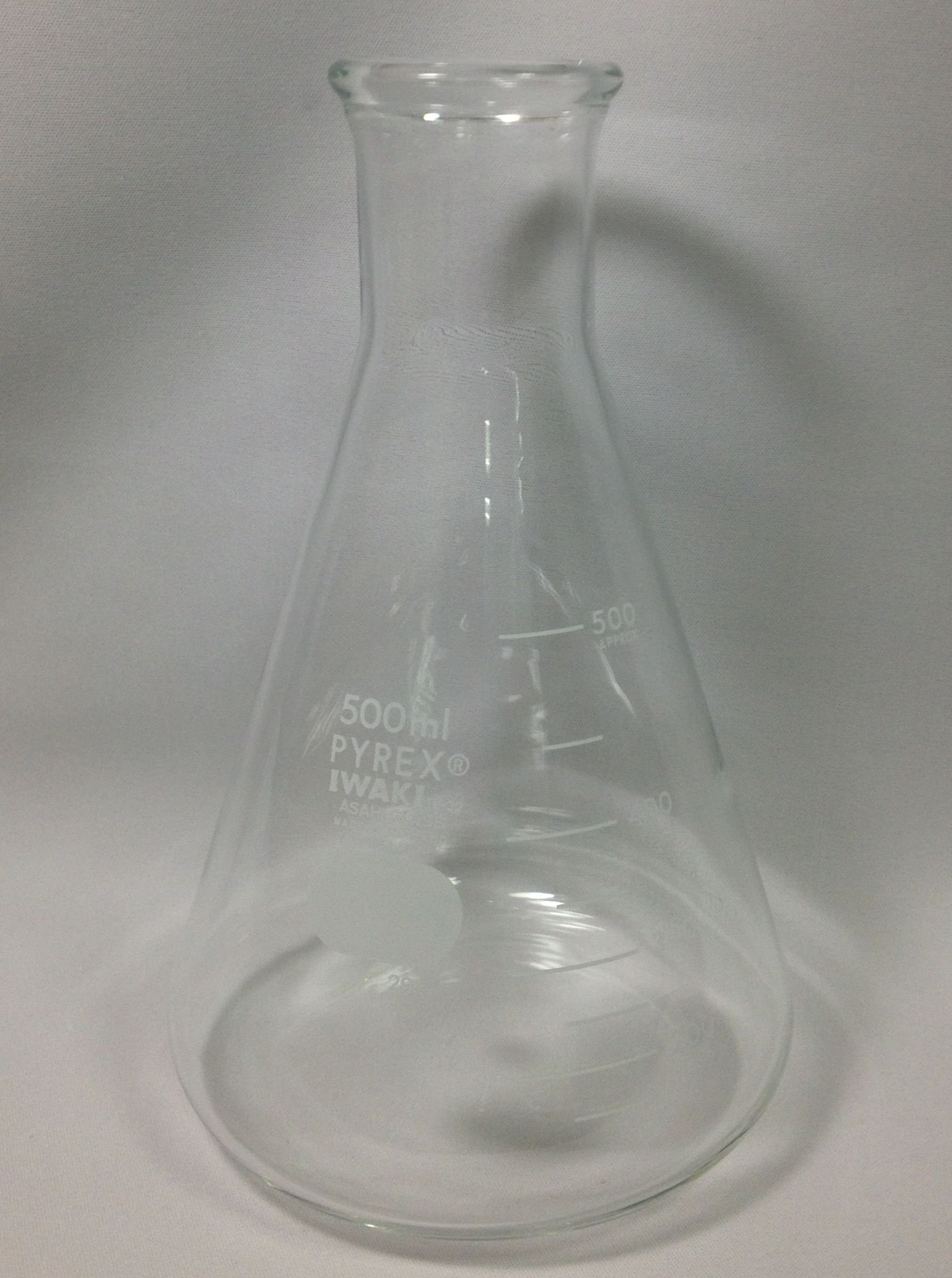 Amazon.co.jp: PYREX 三角フラスコ 500ml パイレックス IWAKI 