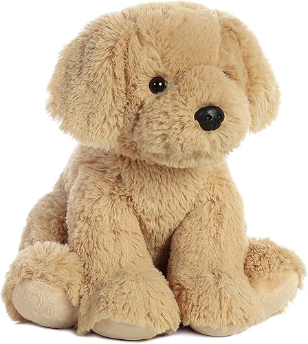 Vista 2 de Aurora Cuddly Golden Lab - Animal de peluche Comodidad acogedora Acurruces sin fin marrón 14 pulgadas