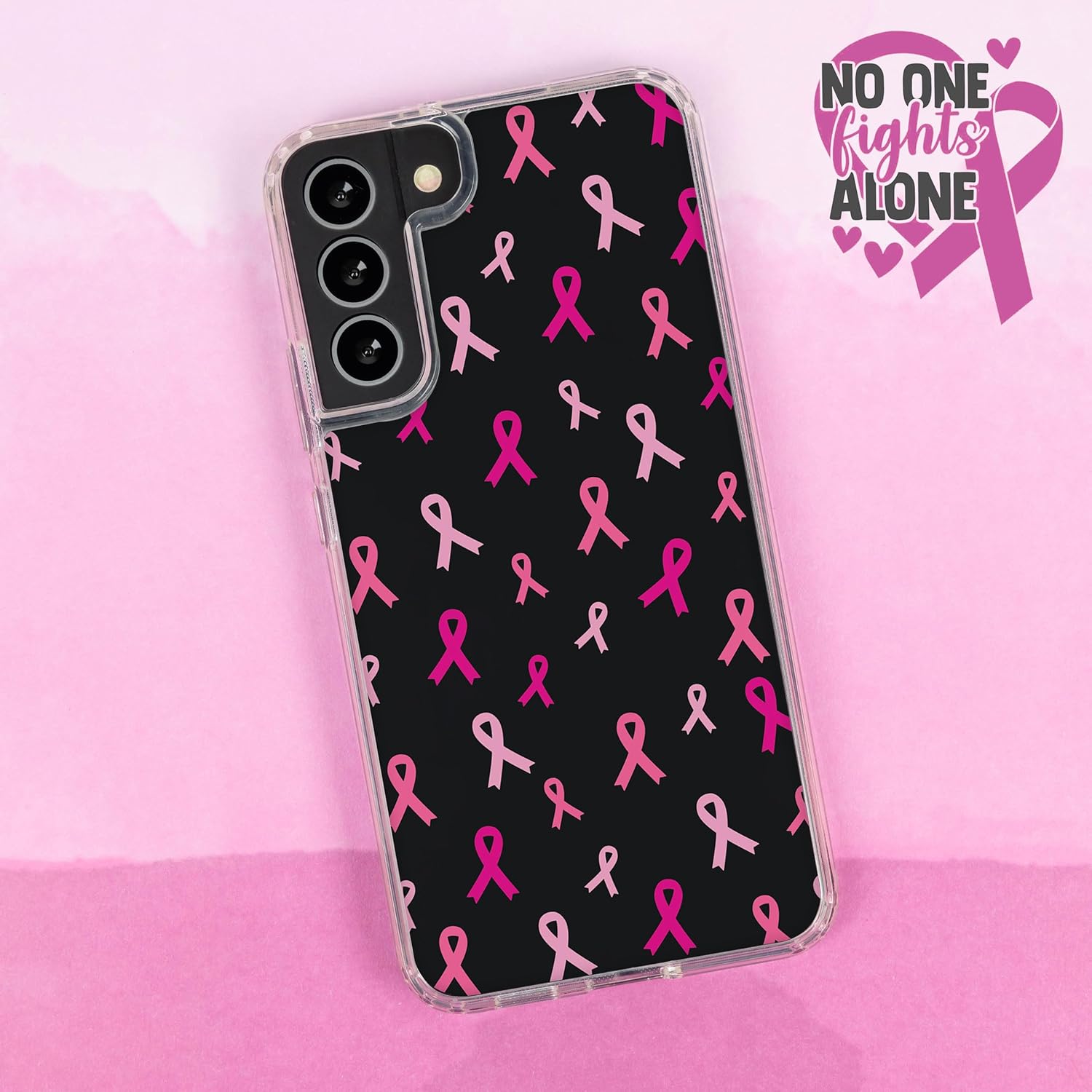 Affinity Bands Breast Cancer Awareness HD Phone Case Compatible with Samsung Galaxy S21 (Breast Cancer)
