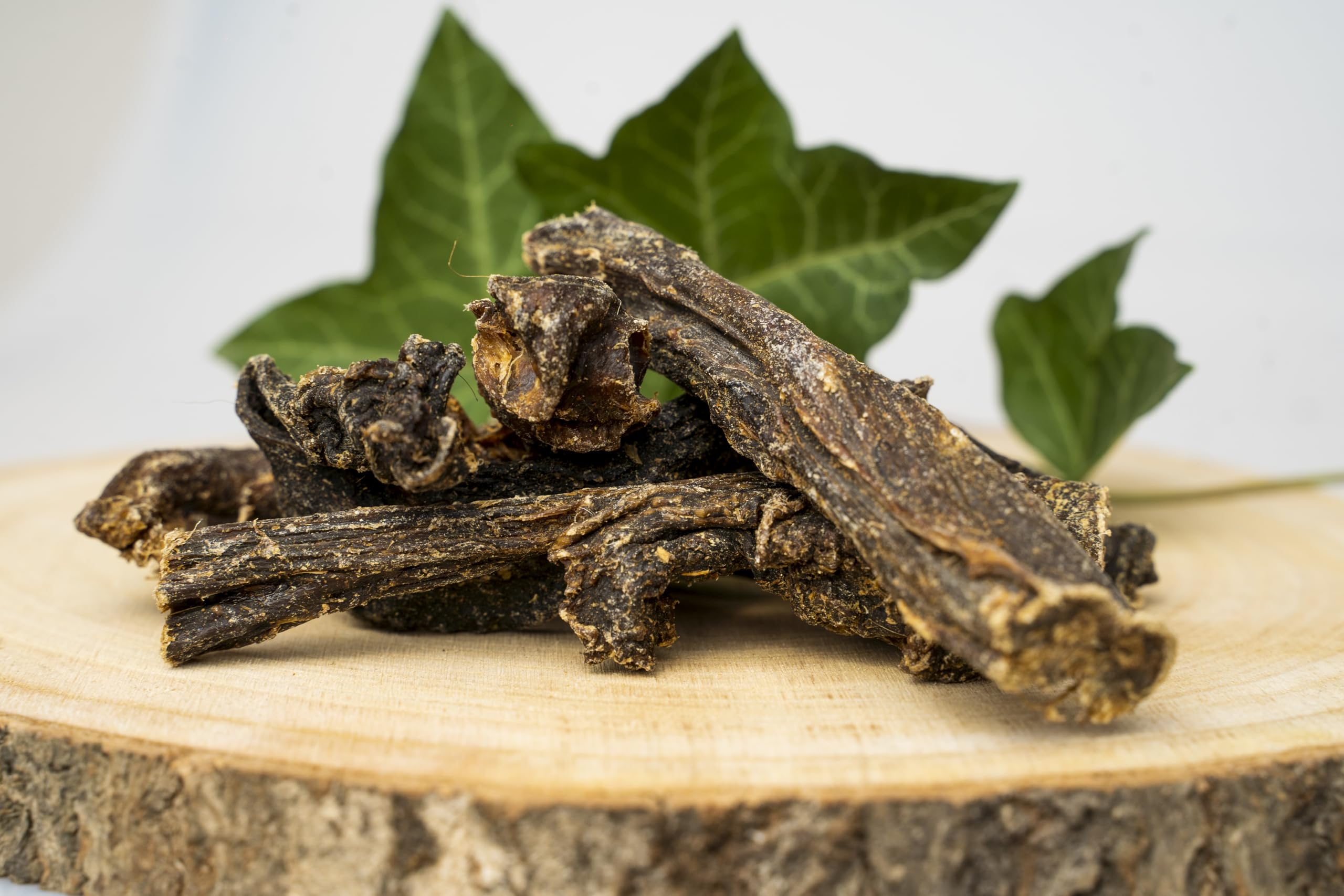 GIOSNAX - Tiras de Carne de Vacuno, secadas Suavemente, para Perros, golosina, Snack, recompensa 100% Natural, 100% Vacuno, pienso Directo, 800g