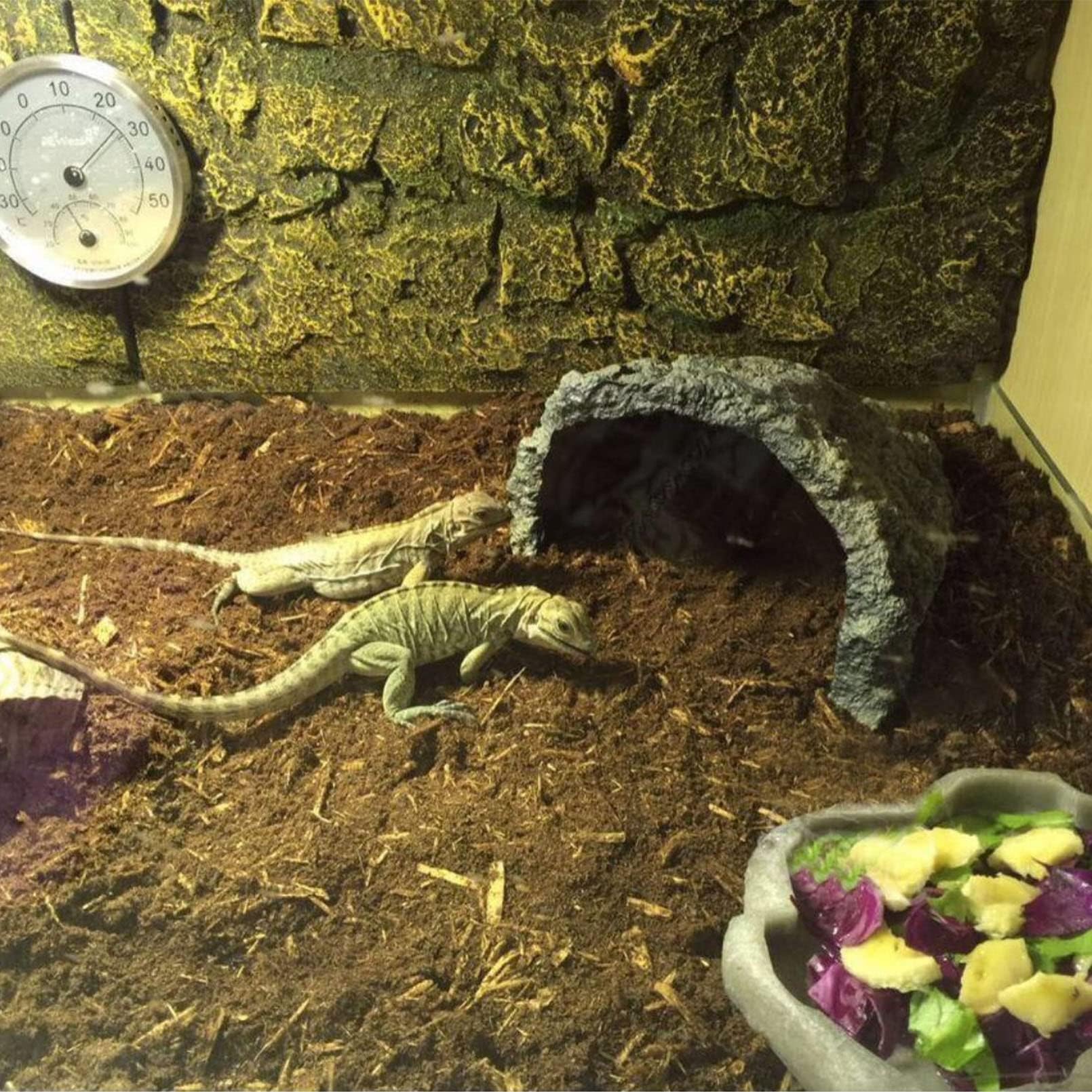 BNOSDM Reptile Soil Substrate Fluffy Small-Strand Reptile Substrate and Snake Bedding Clean Natural Terrarium Bedding for Lizards Snakes Tortoises Tarantulas - image 3